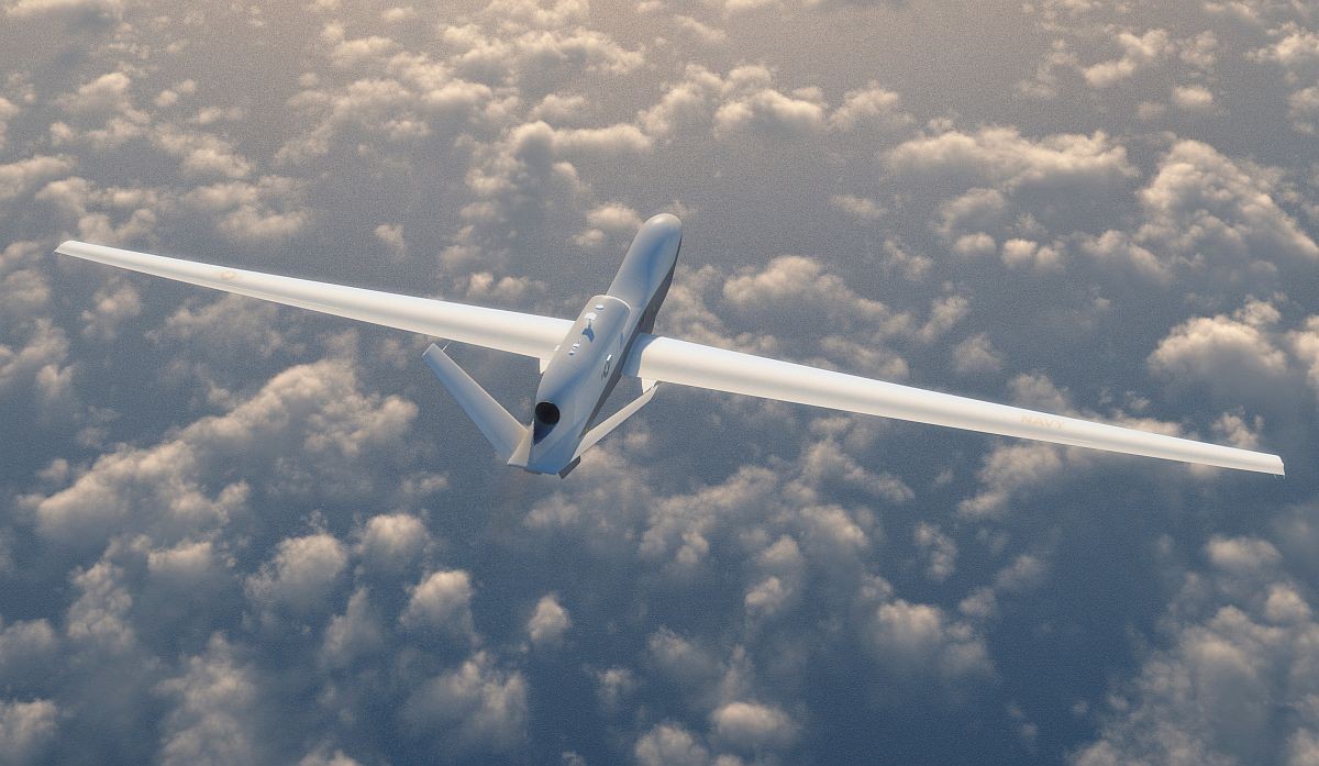 Zakończyła się faza prób w locie płatowca dronu MQ-4C Triton– fot. Northrop Grumman