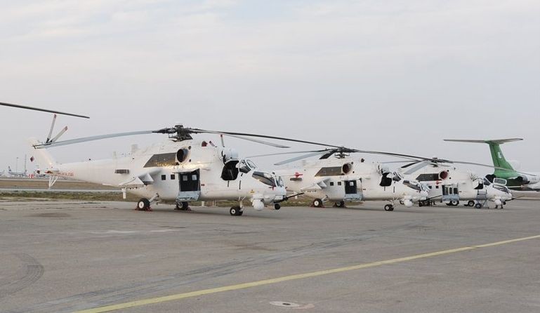 Azerbejdżan odebrał ostatni z 24 zamówionych śmigłowców Mi-35M – fot. globalmilitaryreview.blogspot.com