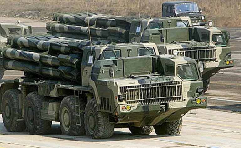 M-30 Smiercz - to prawdopodobnie te wyrzutnie ma zastąpić wyrzutnia Polonez. Fot. mil.ru.