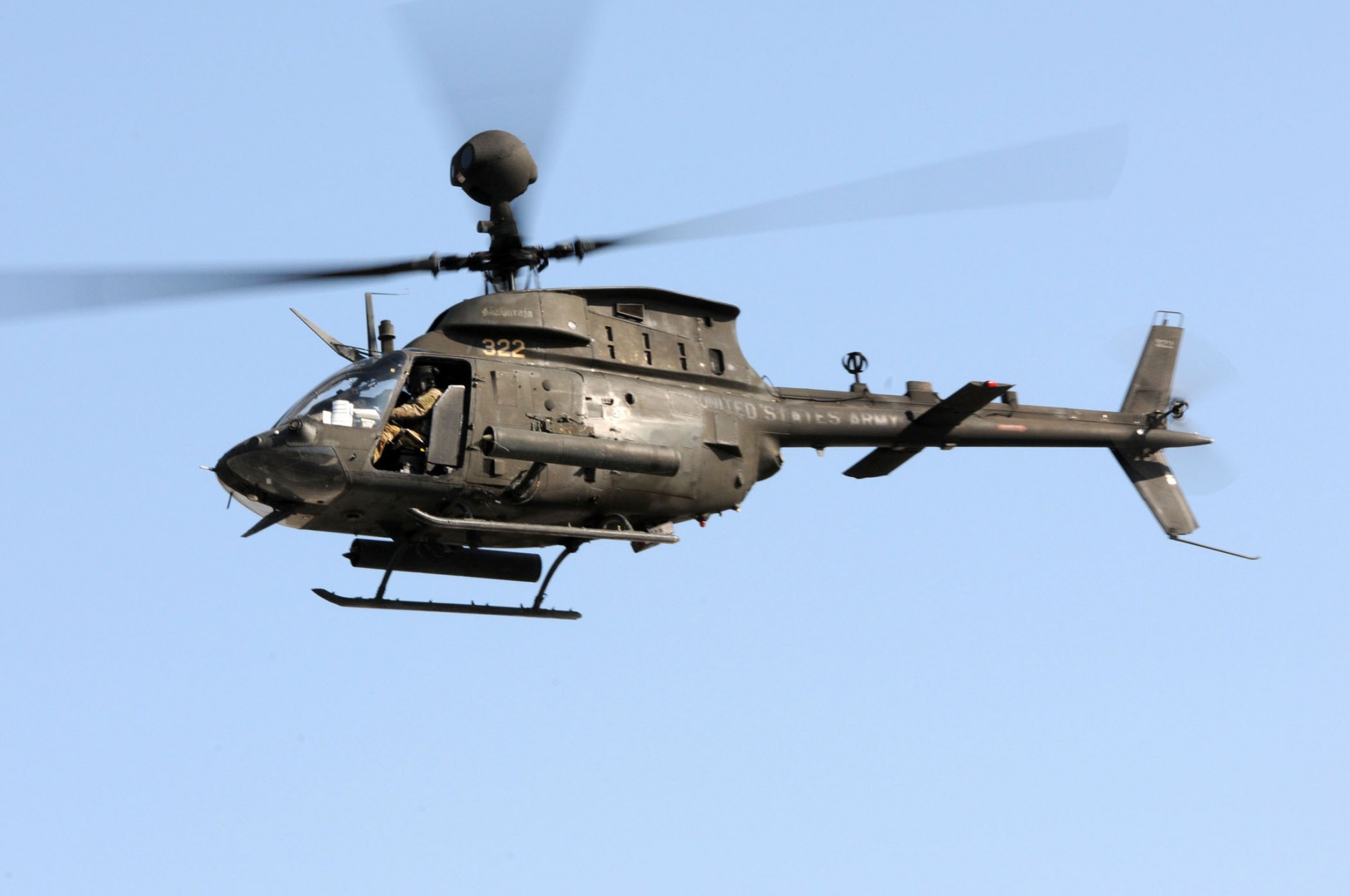 Amerykanie chcą wycofać z linii wszystkie śmigłowce OH-58 Kiowa – fot. U.S. Army/Staff Sgt. Donna