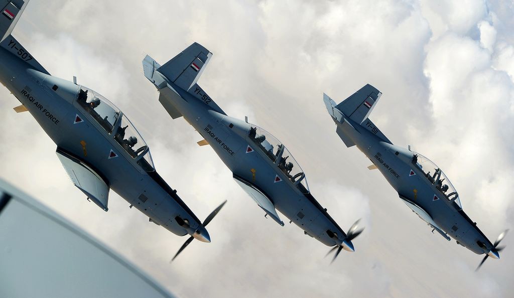 Samoloty T-6 Texan II Irackich sił powietrznych - fot. USAF