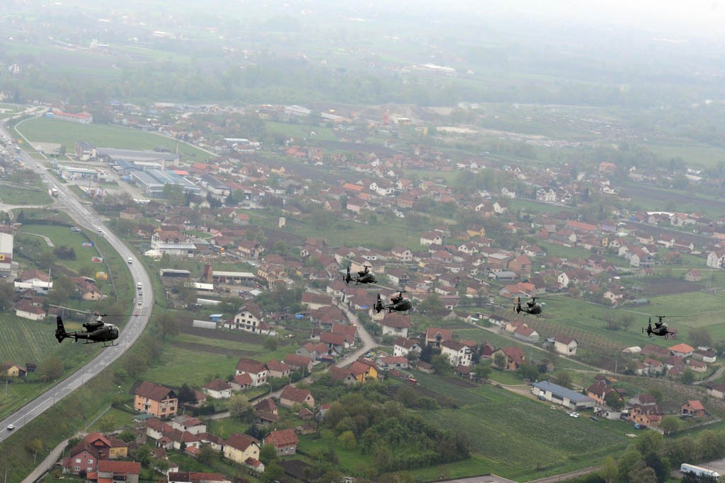 W Serbii tak naprawdę latają jedynie śmigłowce Soko Gazelle – fot. www.mod.gov.rs