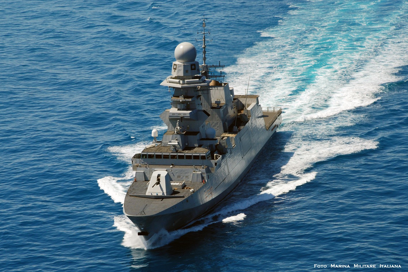 Fregata typu FREMM „Carlo Bergamini” – fot. Marina Militare Italiana