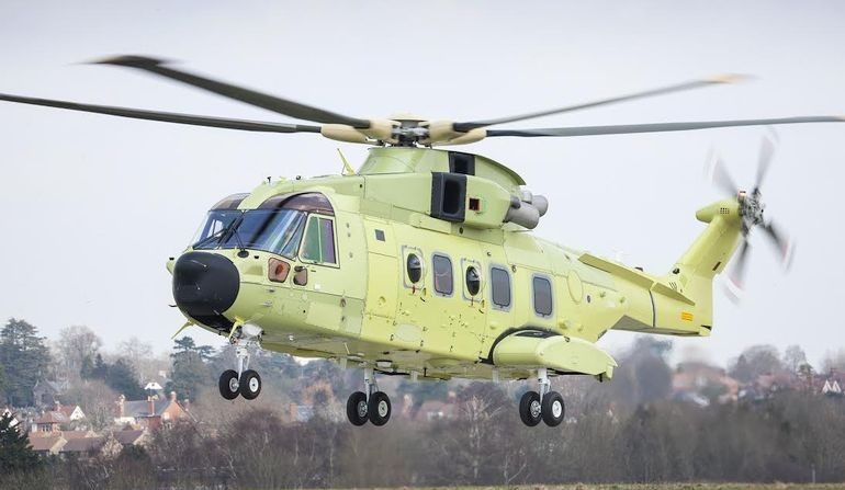 Pierwszy Lot AW101 Przeznaczonego Dla Norwegii Defence24