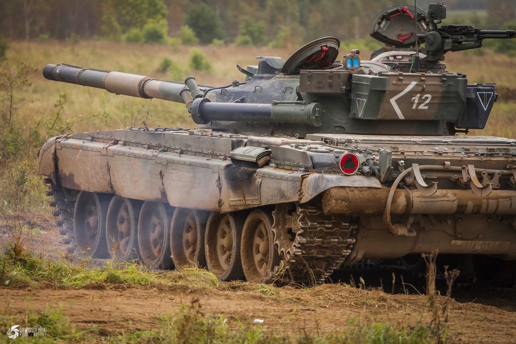 T-72M1 15. Giżyckiej Brygady Zmechanizowanej. Obecnie do jednostki dostarczono PT-91. Fot. st. szer. Dawid Sofiński