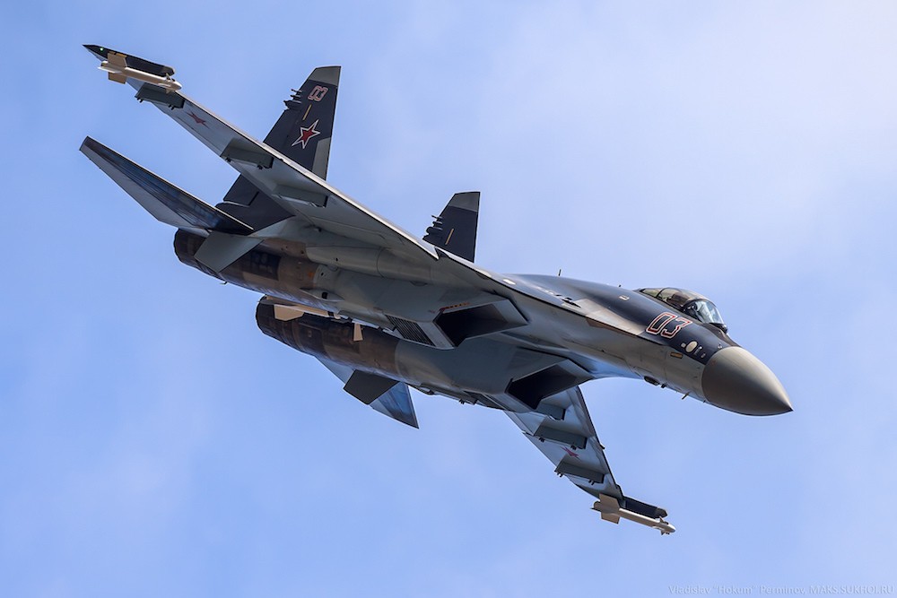 Rosyjski Su-35 Fot. Suchoj