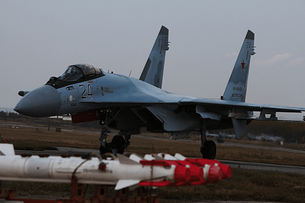 Myśliwiec Su-35S, Fot. mil.ru