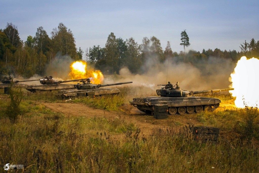 T-72M1 15. Giżyckiej Brygady Zmechanizowanej, Fot. st. szer. Dawid Sofiński. Obecnie do jednostki dostarczono PT-91.