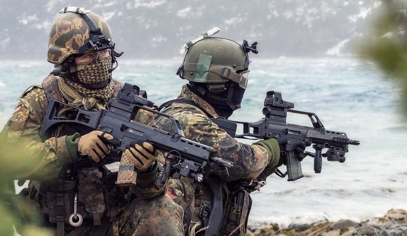 Karabiny i karabinki G36 są podstawowym uzbrojeniem niemieckiej armii - fot. Bundeswehr