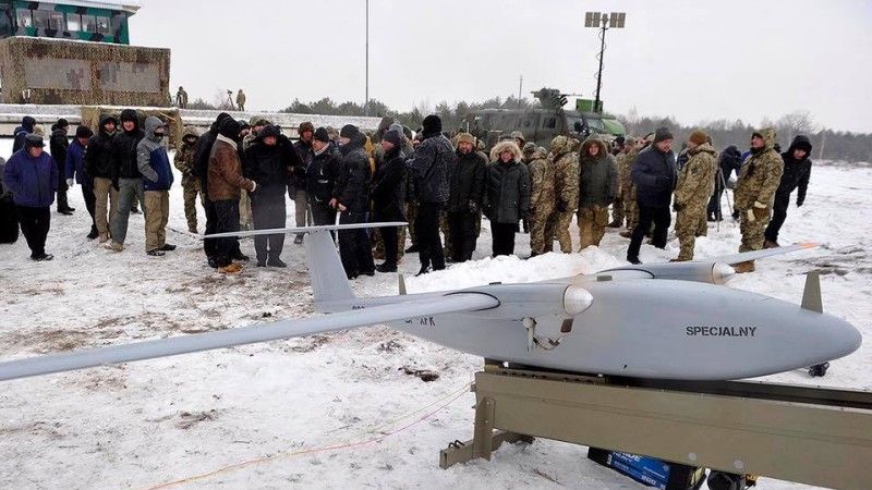 Łoś podczas pokazów na Ukrainie - fot. Ukroboronprom