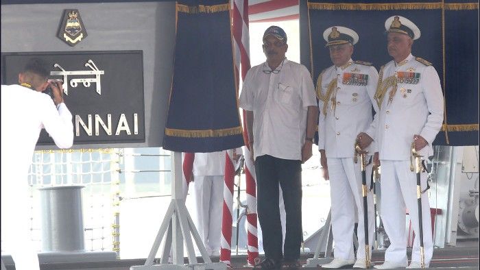 INS "Kolkata". Fot. U.S. Navy