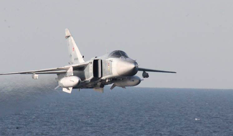 Kolejny bombowiec Wagnera zestrzelony nad Bachmutem