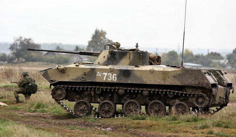 Ukraina: podwozie BMP-1 z nową wieżą
