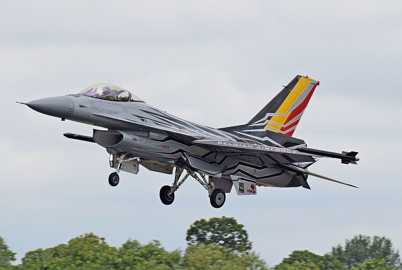 Belgia przekaże Ukrainie F-16
