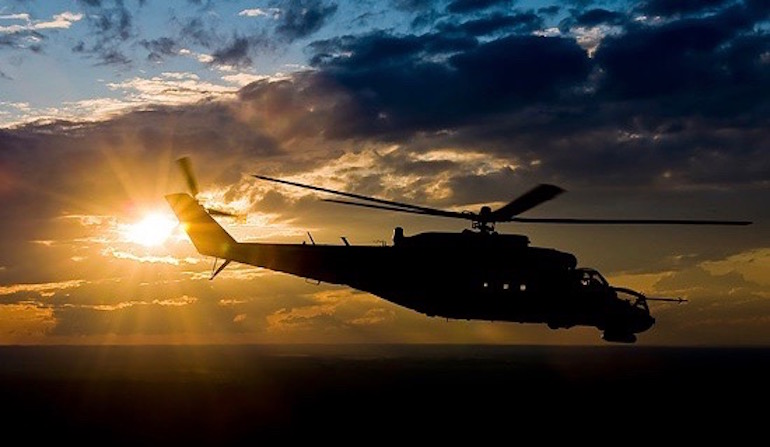 Kolejny rozbity Mi-24 na Białorusi