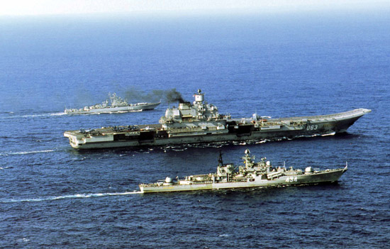 "Admirał Kuzniecow" znów się zapalił