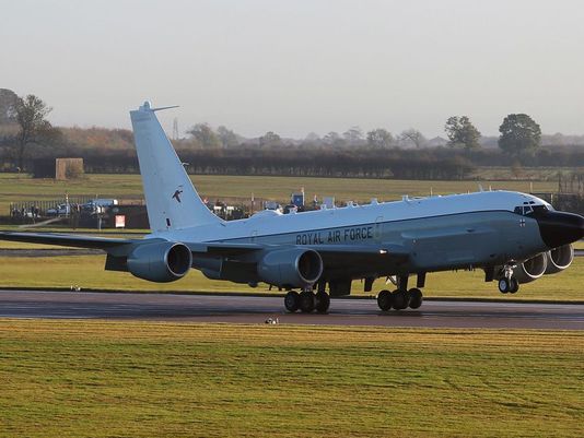 Rosjanie w 2022 roku prawie zestrzelili brytyjski samolot zwiadowczy