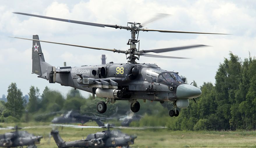 Kolejny Ka-52 zestrzelony