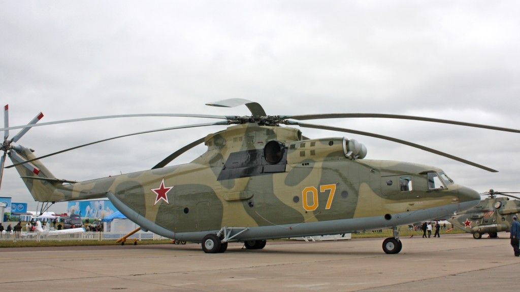 Chiny prawdopodobnie będą wspólnie z Rosją pracowały nad nową wersją śmigłowca Mi-26 – fot. Doomych/Wikipedia
