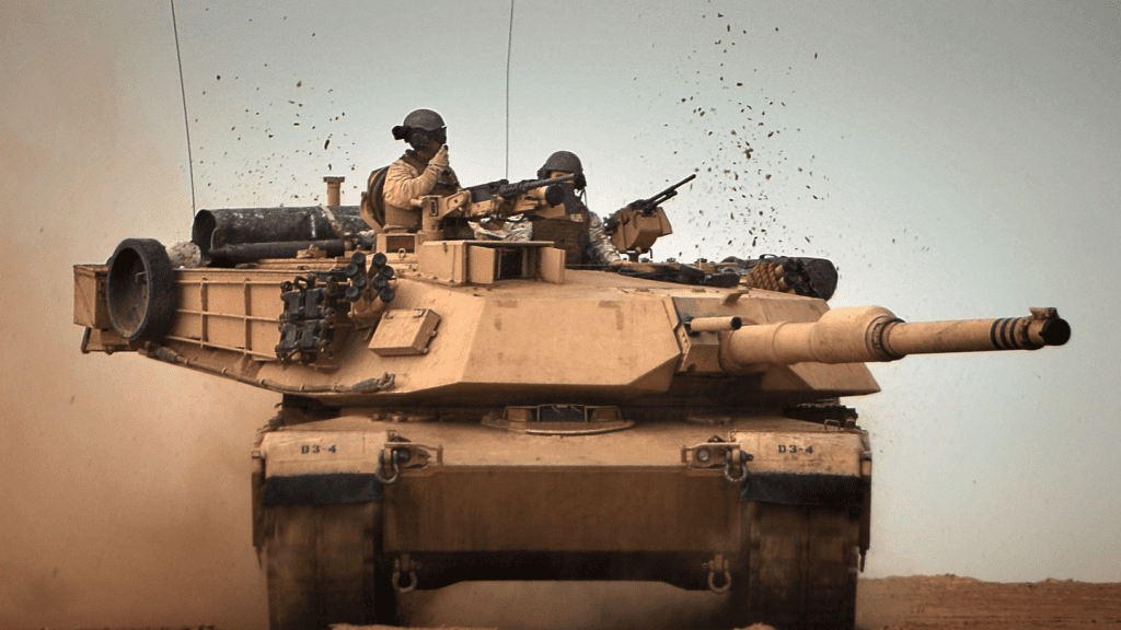 Amerykańska pomoc dla Egiptu obejmuje m.in. czołgi M1A1 Abrams. Fot. GSgt. S.Dunn/USMC.