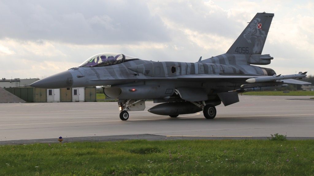 F-16 Block 52+ 31 Baza Lotnictwa Taktycznego Poznań-Krzesiny. Fot. Rafał Lesiecki / Defence24.pl