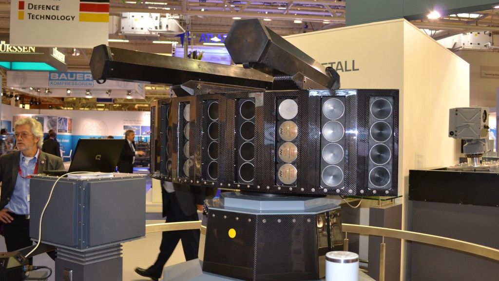 System zakłóceń pasywnych MASS firmy Rheinmetall będzie współpracował z systemem ostrzegającym o promieniowaniu laserowym firmy Saab – fot. M. Dura/Defence24.pl
