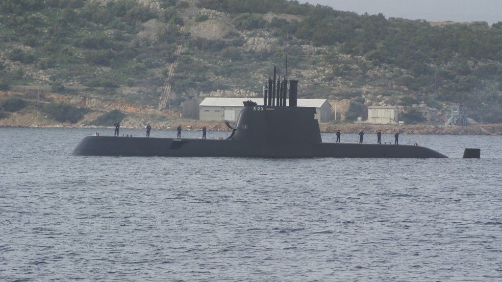 Okręt podwodny „Papanikolis” – fot. www.hellenicnavy.gr