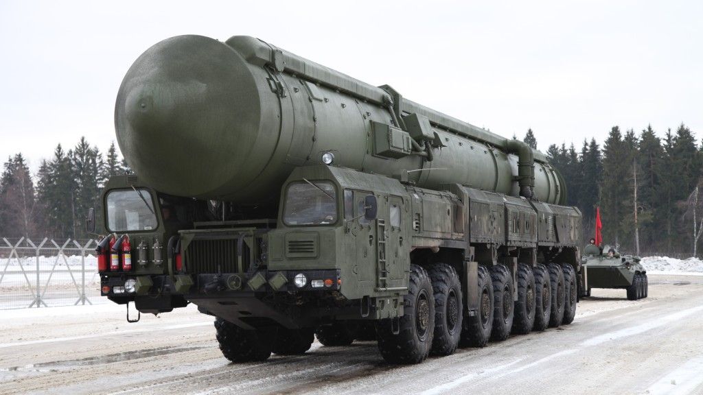 Rosyjskie wojska strategicznego przeznaczenia wykorzystują dużą ilość mobilnych wyrzutni rakietowych, w tym systemu Topol-M (na zdjęciu) i Jars. Fot. Witalij Kuźmin/vitalykuzmin.net