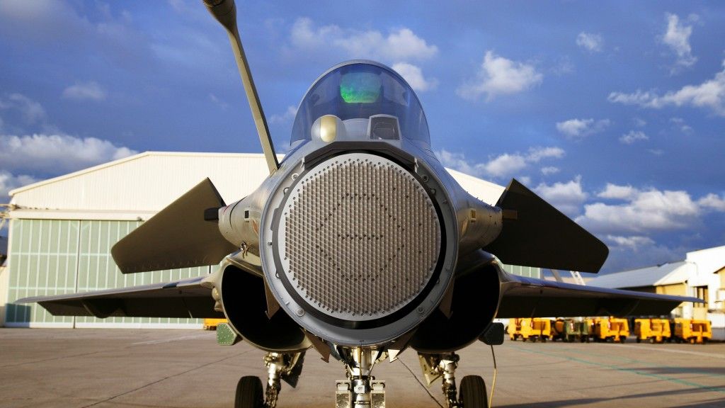 Obecnie używany na samolotach Rafale radar AESA RBE2. Fot. Dassault Aviation