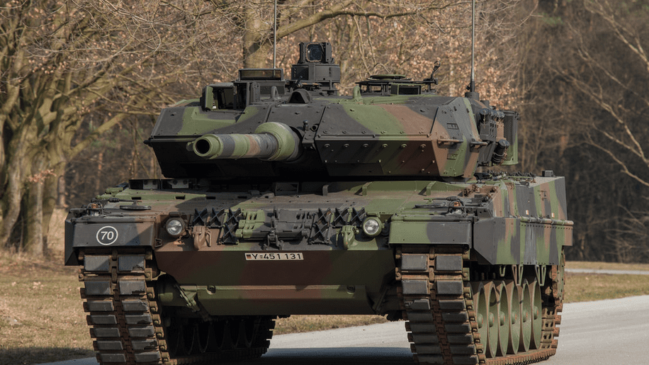 Leopard 2A7 - najnowsza obecnie wersja, znajdująca się na wyposażeniu Bundeswehry. Fot. Bundeswehr/Dorow.
