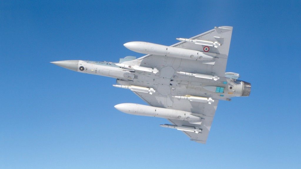 Rakiety MICA na samolocie Mirage 2000 – fot. MBDA