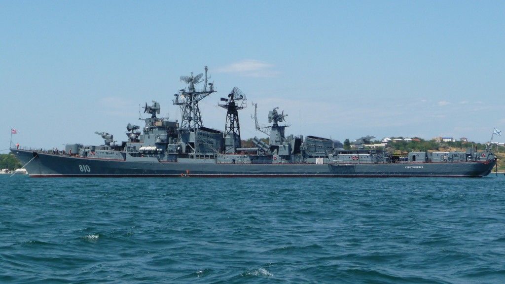 Niszczyciel rosyjski „Smietliwyj” uda się 12-14 września do Syrii – fot. Wikipedia