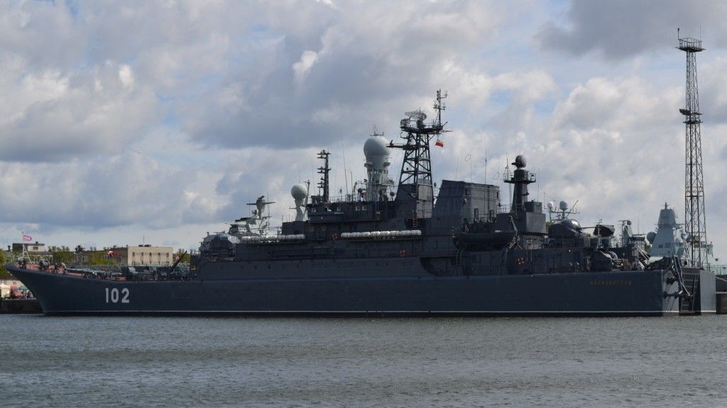 W ćwiczeniu „Zapad 2013” weźmie m.in. udział duży okręt desantowy „Kaliningrad” – fot. M.Dura