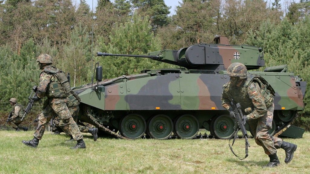 Przedmiotem audytu będzie m.in. program pozyskania dla Bundeswehry nowych bojowych wozów piechoty Puma. Fot. Bundeswehr/Bienert.