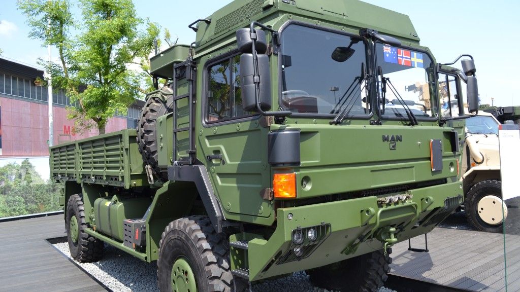 Wojskowa ciężarówka Rheinmetall MAN Military Vehicles HX 40M 4x4 – fot. M.Dura