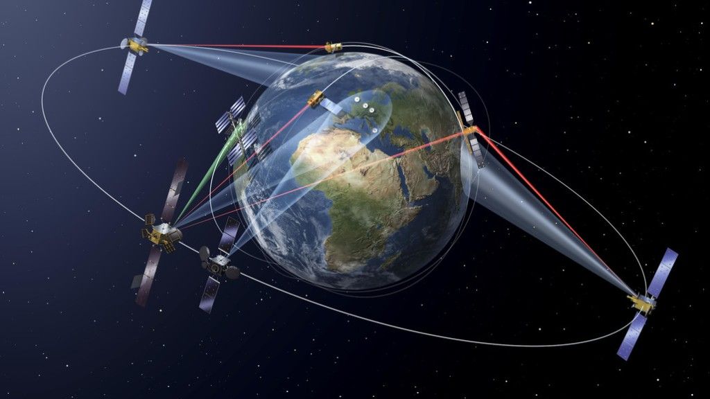 Galileo Satellites. Image Credit: ESA