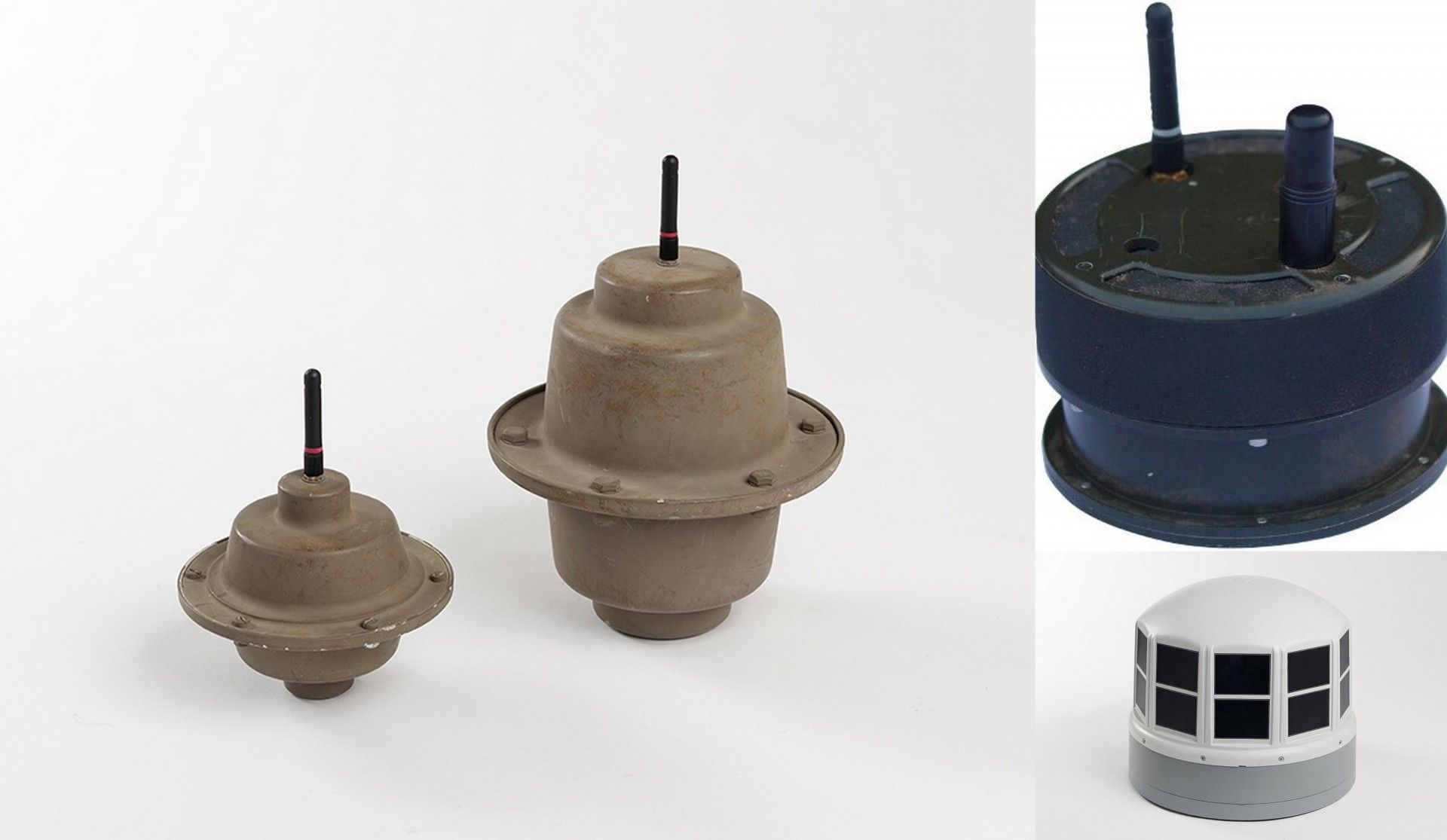 Sensory systemu Elbit Tresaures: od lewej Sand, Ocean i Talos - fot. Elbit