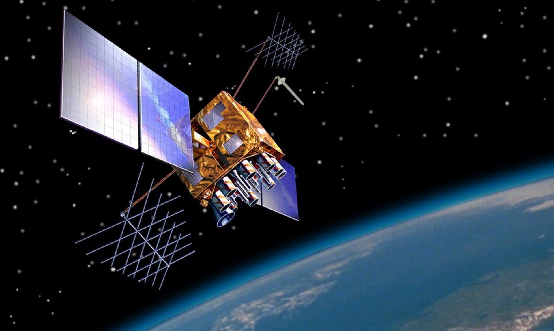 Zmodyfikowanie systemu ładowania baterii satelitów GPS dała im dodatkowo łącznie 27 lat pracy – fot. US Government