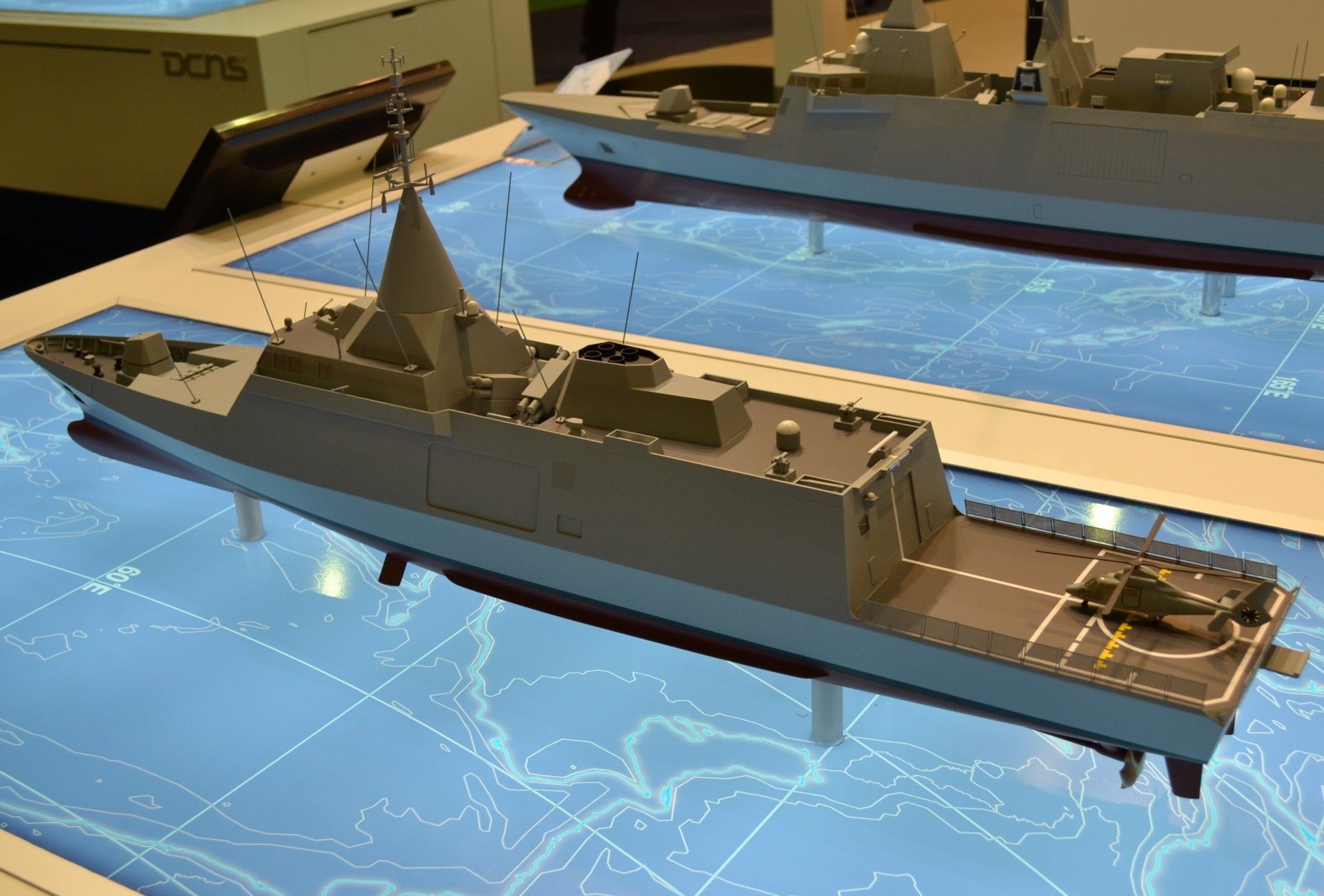 Radar SMART-S Mk2 i sonar CAPTAS-2 mają być zamontowane na malezyjskich okrętach typu Gowind proponowanych przez koncern DCNS również dla naszej Marynarki Wojennej – fot. M.Dura