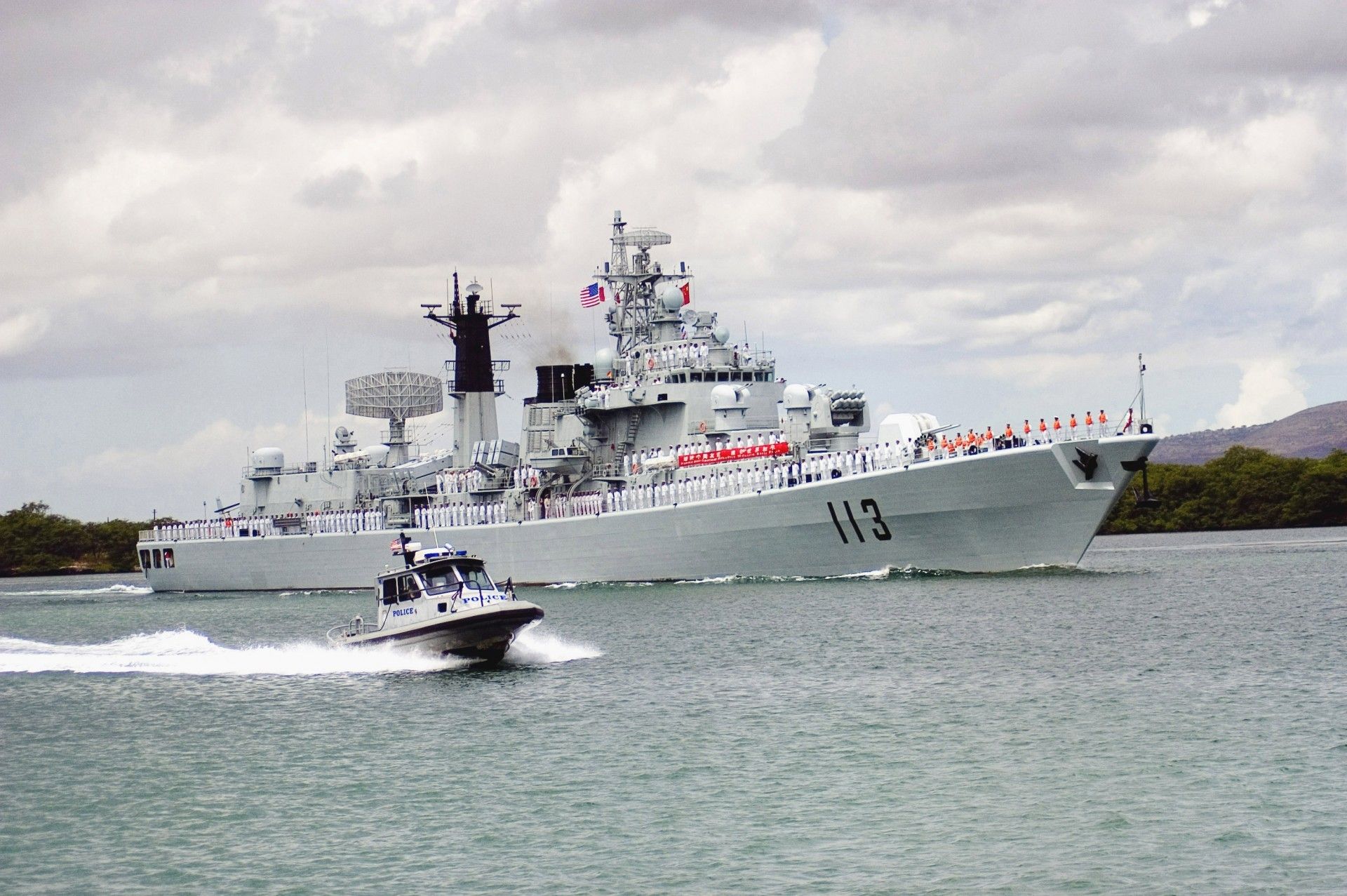 Jeszcze w tym roku zostaną przeprowadzone wielkie, rosyjsko - chińskie manewry morskie na Morzu Wschodniochińskim – fot. US Navy
