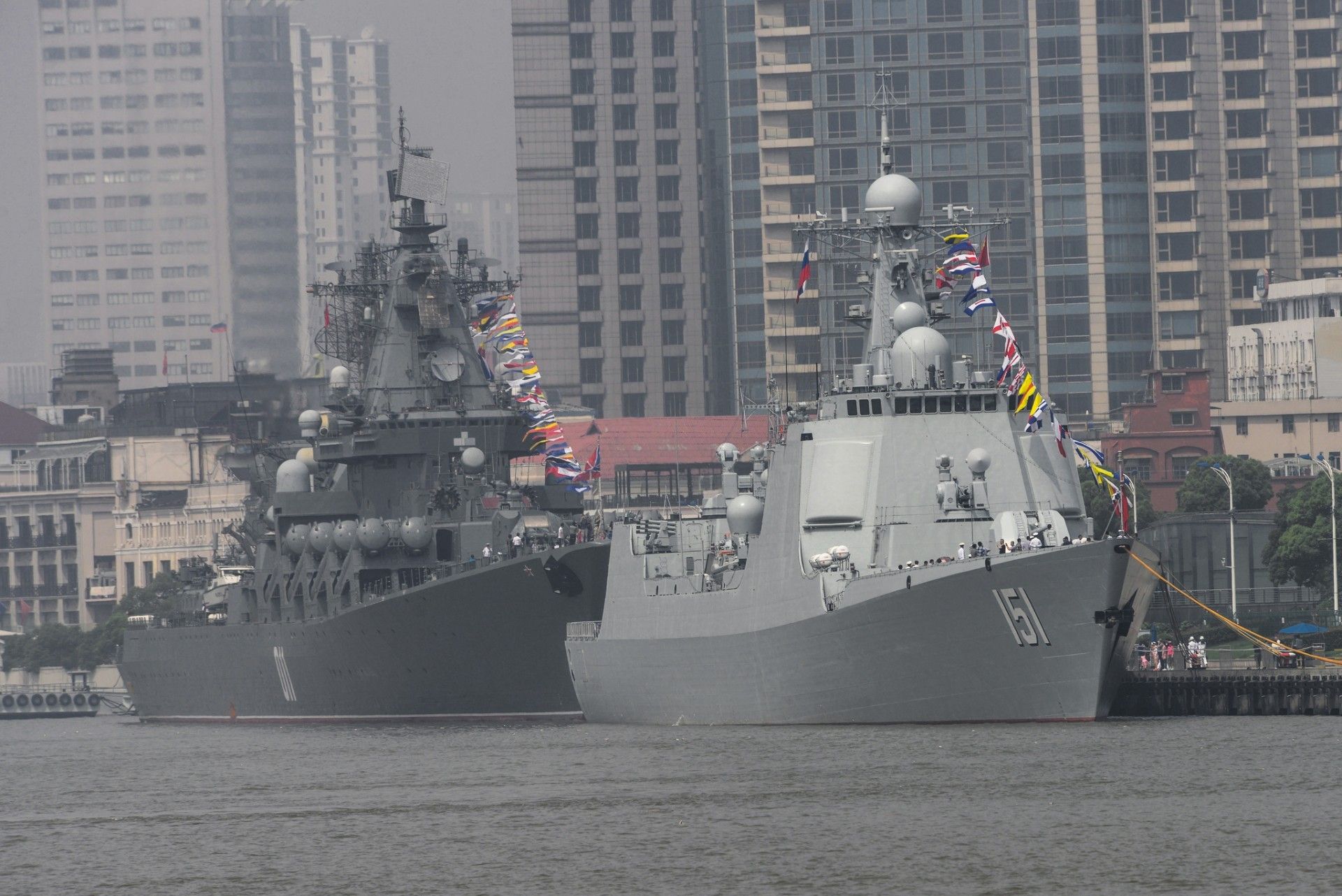 Chińsko-rosyjskie ćwiczenia "Maritime Cooperation 2014", realizowane w rejonie wybrzeży ChRL. Fot. emperornie/flickr/CC-BY-SA 2.0.