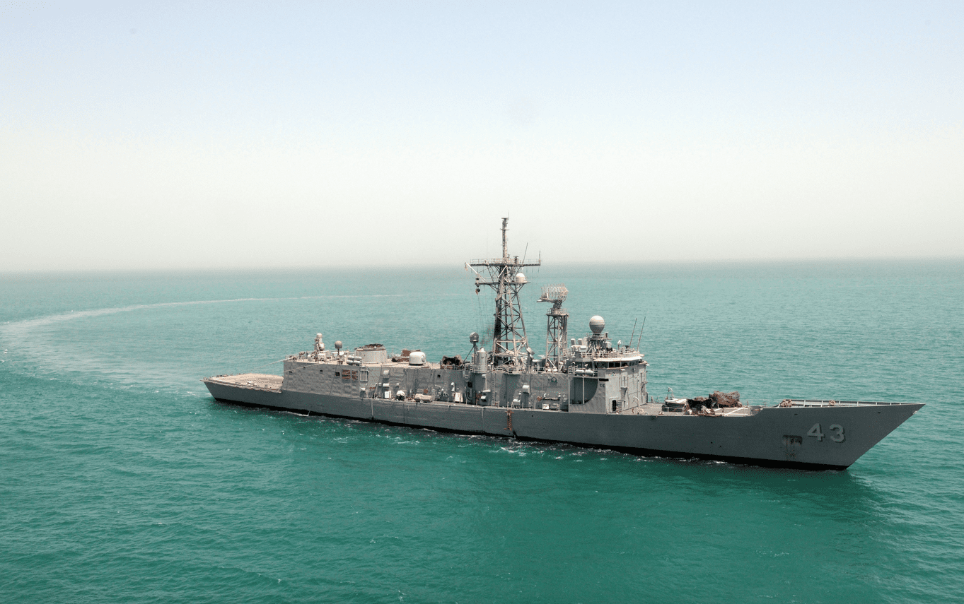 Fregata typu O. H. Perry. Fot. US Navy