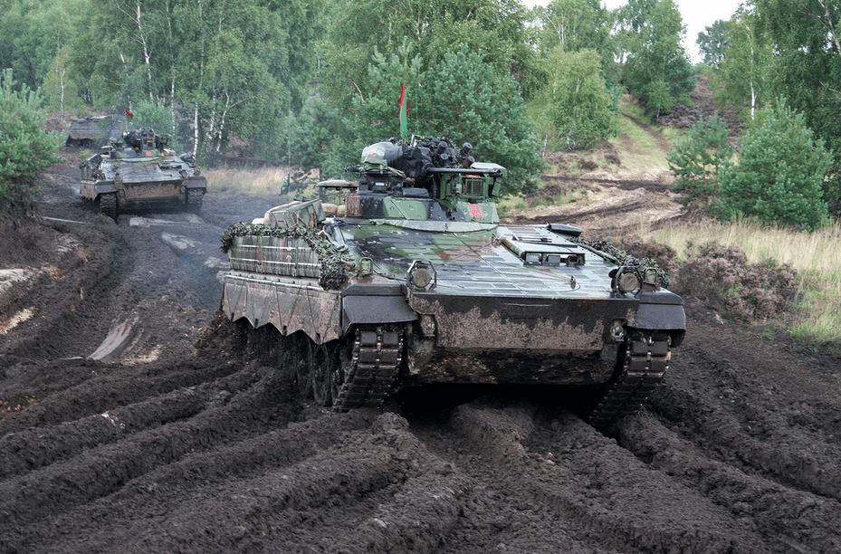 Modernizacja Marderów jest planowana pomimo wprowadzania nowych BWP Puma. Fot. Bundeswehr/Phillipp Neumann