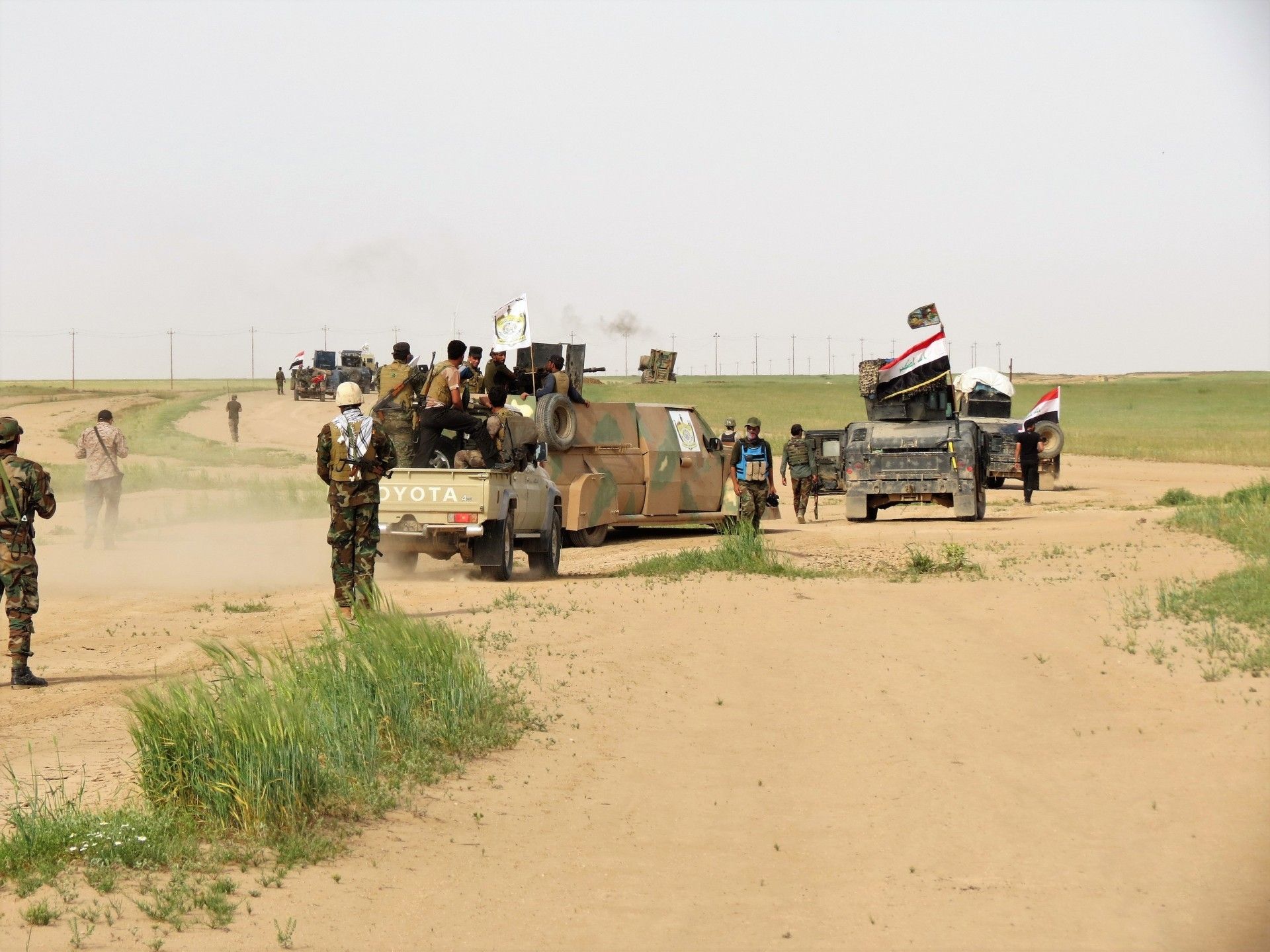Ofensywa sił irackich w kierunku Syrii. Mapa: Defence24.pl