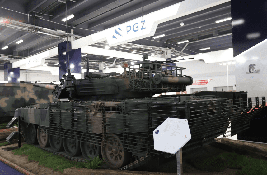 Czołg PT-91M2 na MSPO 2017. Fot. Paweł K. Malicki.