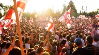 W przededniu wyborów rośnie rosyjska presja na Saakaszwilego- fot. president.gov.ge