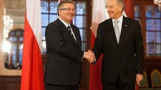Prezydent Komorowski na Łotwie- fot. prezydent.pl