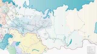 Rosyjska sieć rurociągowa. Fot. Transneft.ru