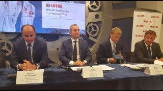 Tankowiec Atlantas z dostawą irańskiej ropy dla Lotosu. Fot. Materiały prasowe Lotos