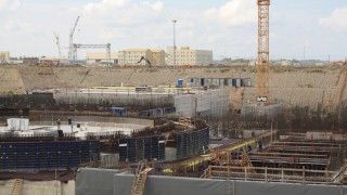 Budowa Bałtyckiej Elektrowni Atomowej w Obwodzie Kaliningradzkim (aktualnie zamrożona). Fot. Rosatom/materiały prasowe.